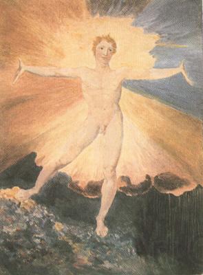 William Blake Happy Day-The Dance of Albion (mk19) Norge oil painting art